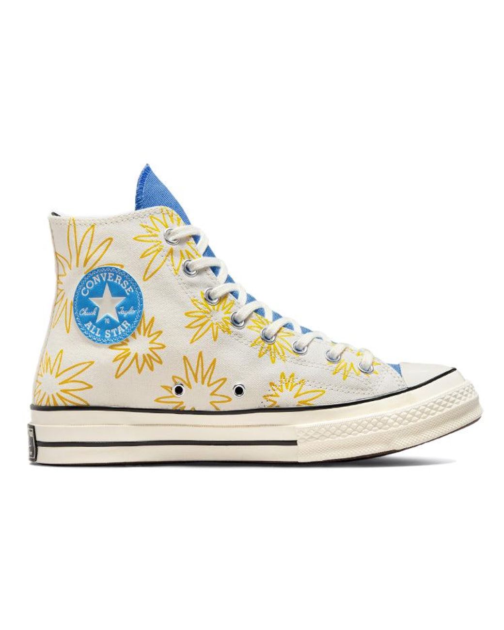 Converse Blue Chuck 70 High 'Sunny Floral