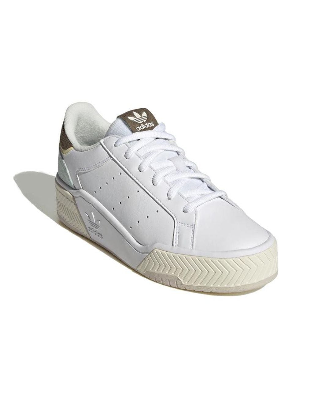 Adidas White (Wmns) Originals Court Tourino Bold Mint'