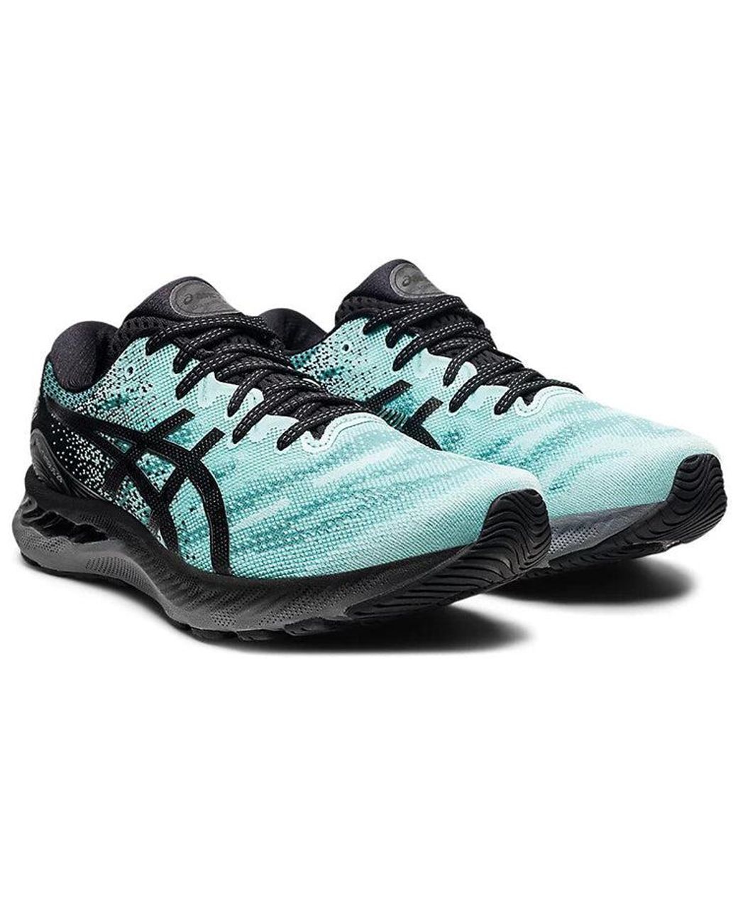 Asics Blue Gel-Nimbus 23 'Clear Gunmetal' for men