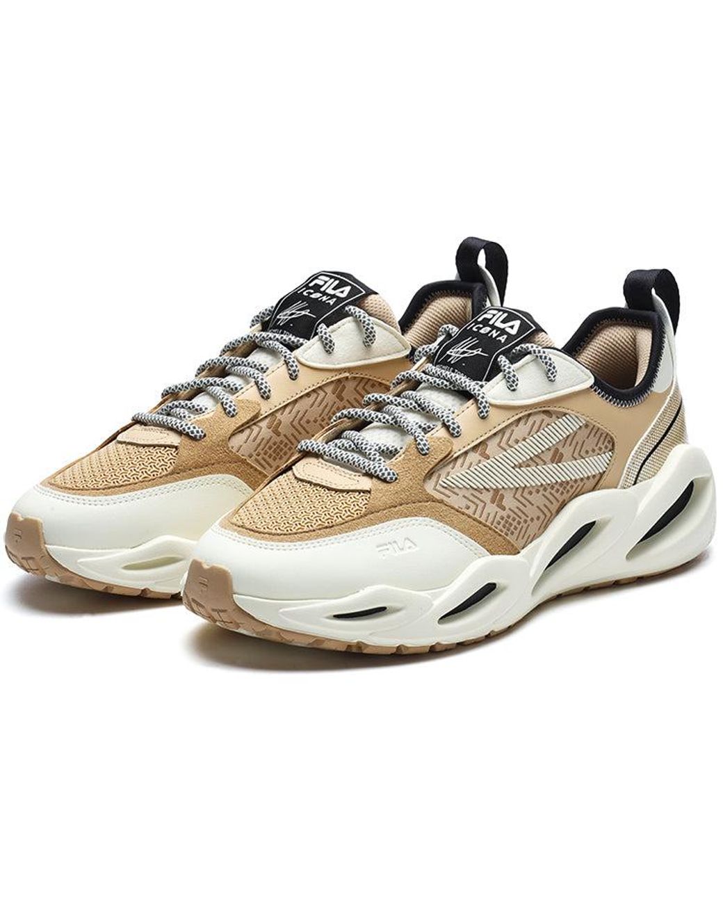 Fila White Sportswear Sneakers for men