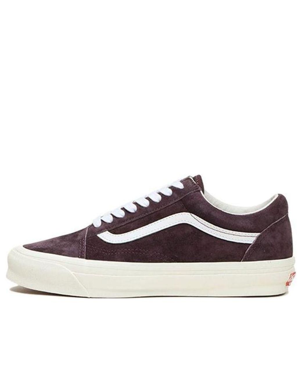 Vans Brown Og Old Skool Lx 'Pig Suede for men