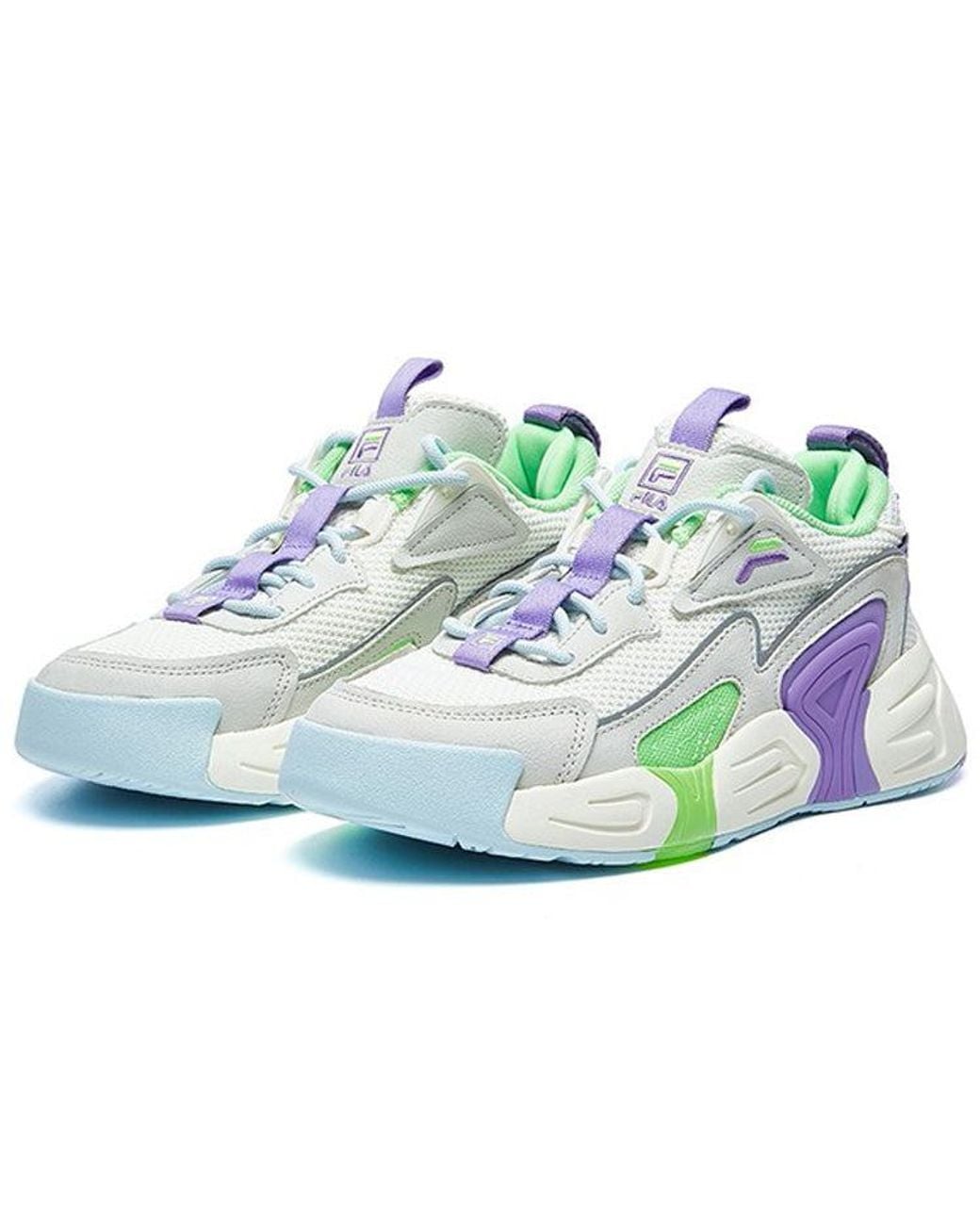 Fila Blue (Wmns) Swarm Low Swirl Sneakers