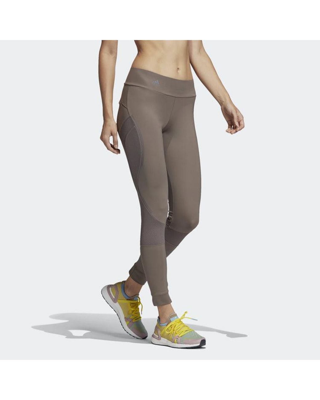 Adidas Gray (Wmns) P Ess Tight Logo Printing Leggings