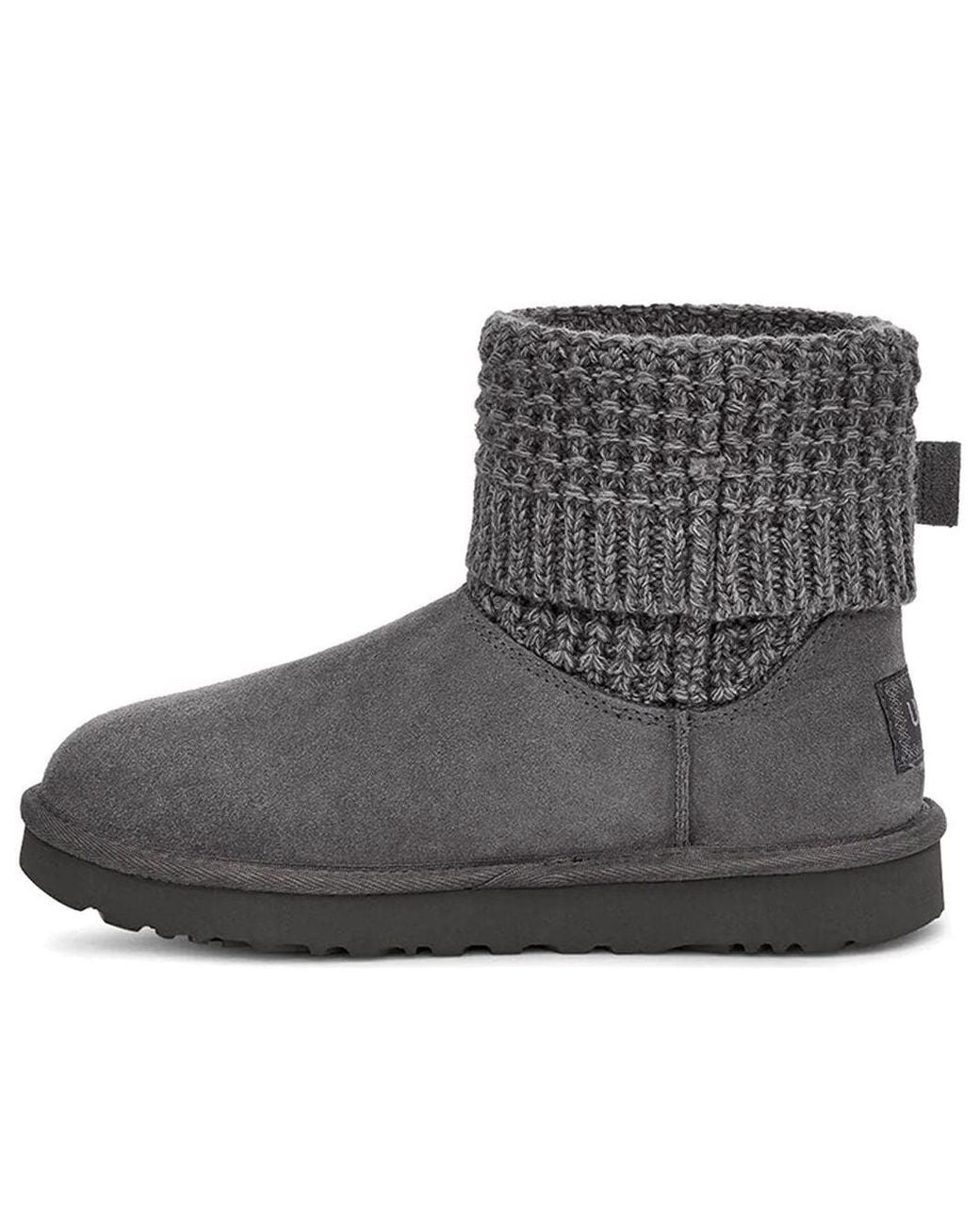 Ugg Black (Wmns) Classic Solene Mini Cozy Stay Warm Outdoor Casual