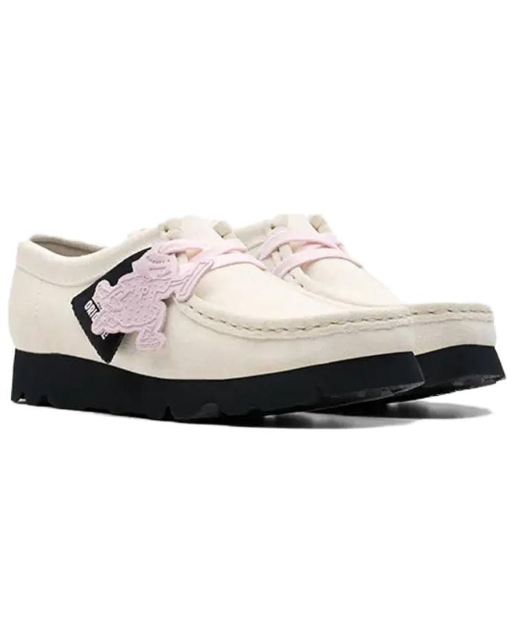 Clarks Black (Wmns) X Paper Girl Wallabee