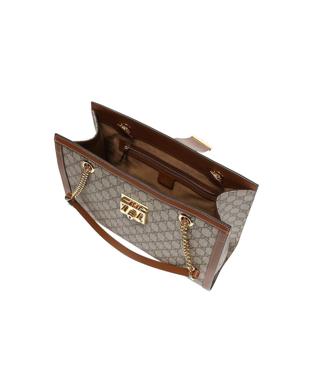 Gucci Gray (Wmns) Padlock Medium Gg Shoulder Bag
