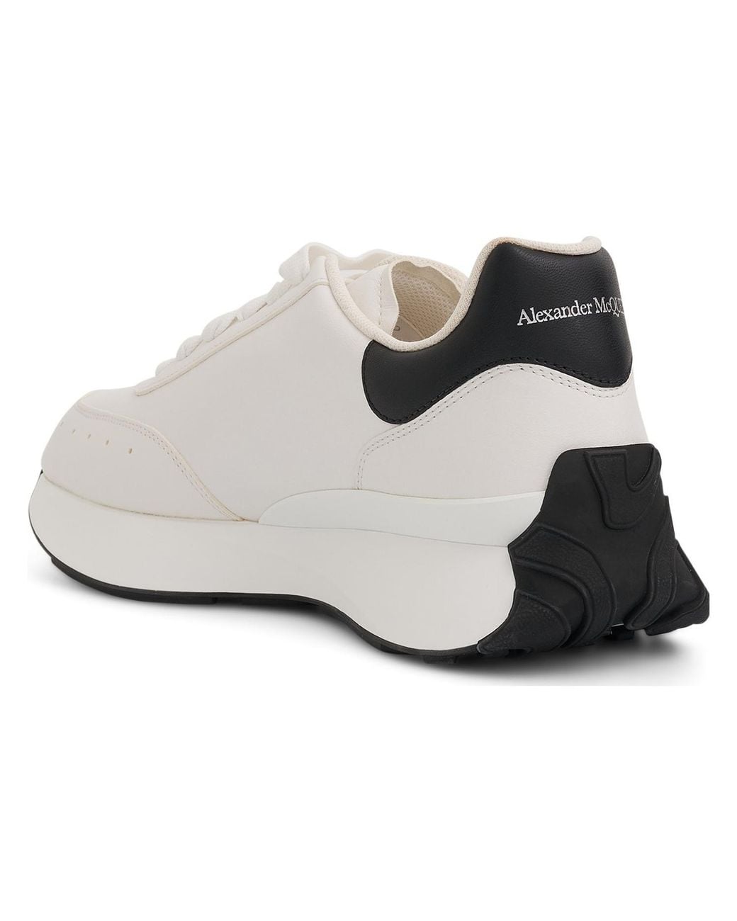 McQueen White Sprint Runner for men