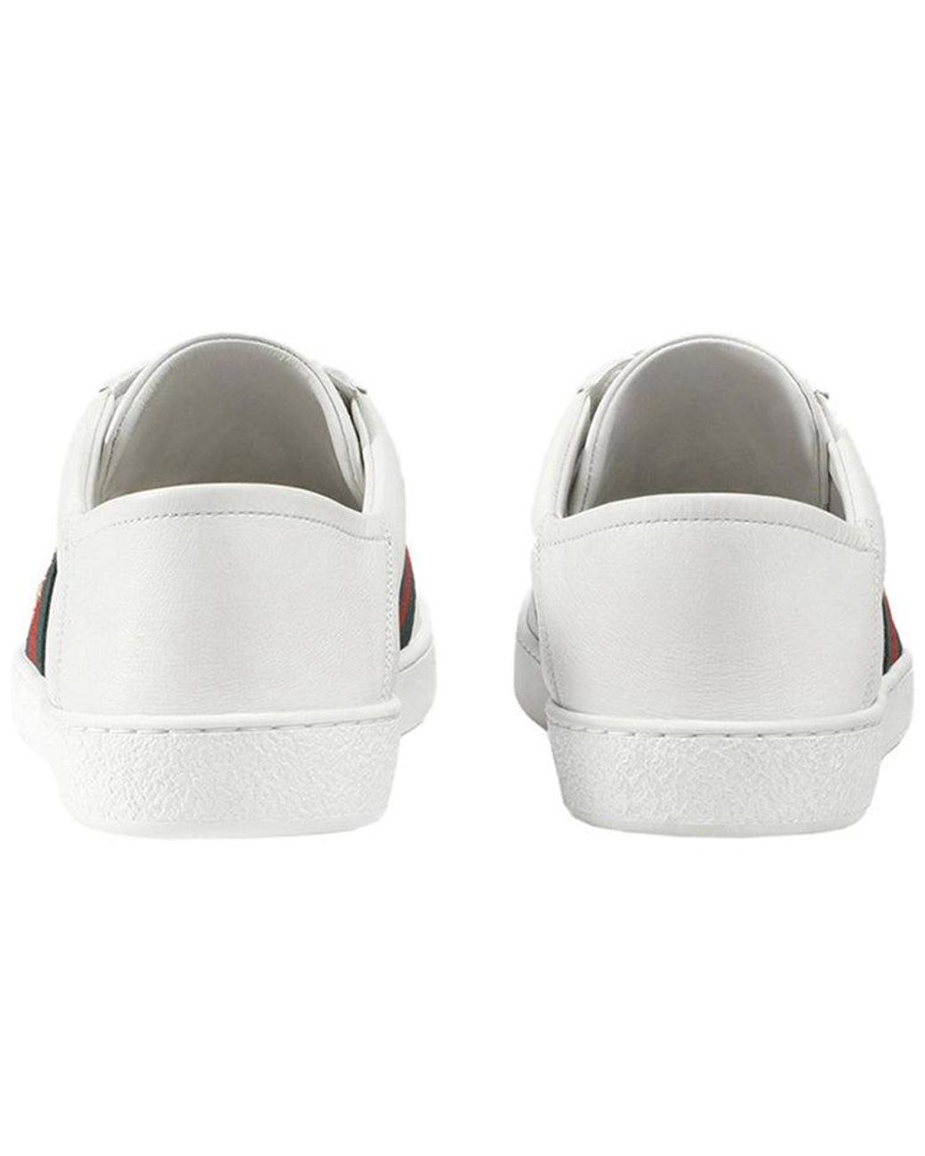 Gucci White Ace Soft Heel for men