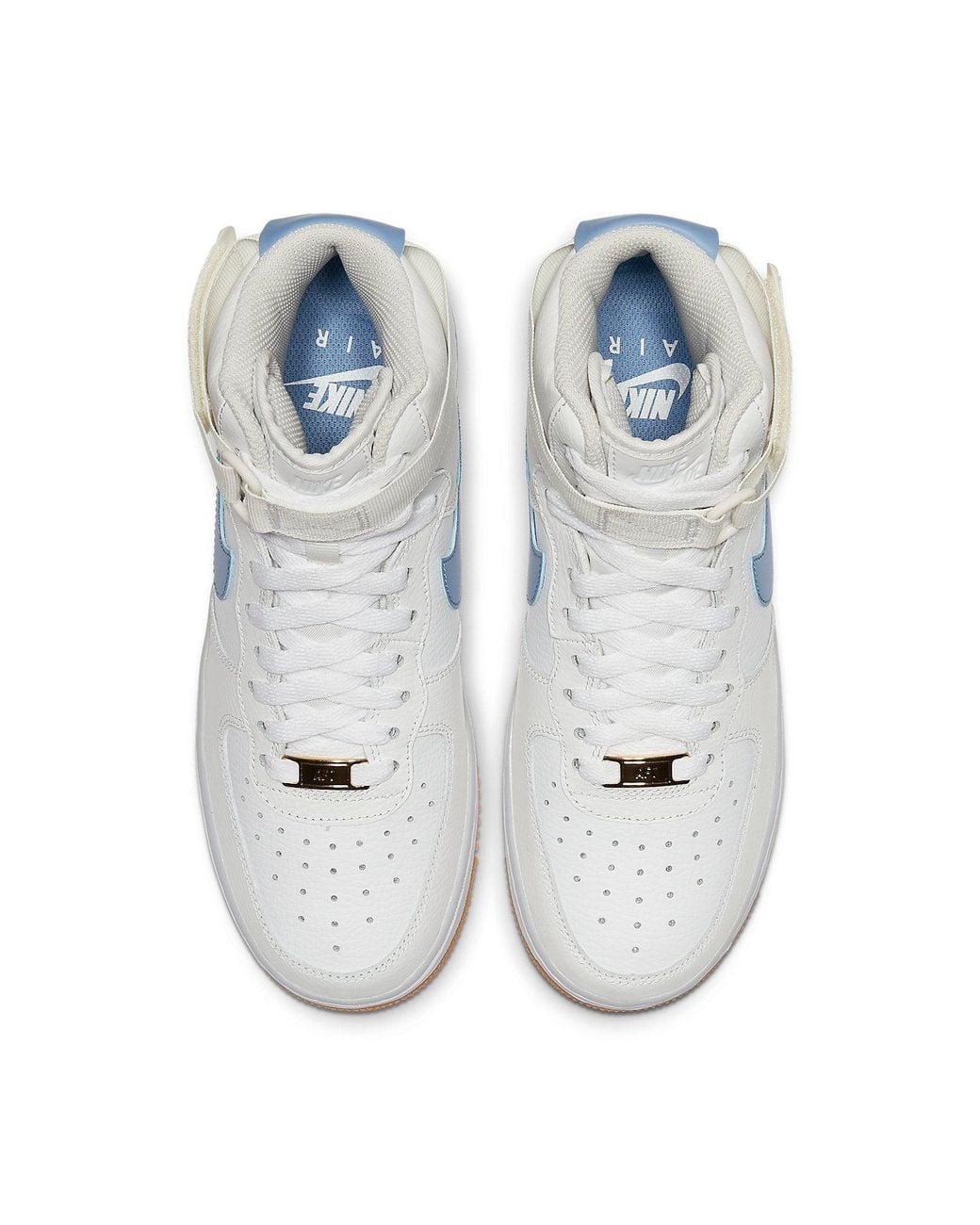 Nike Blue (Wmns) Air Force 1 High Light Gum'