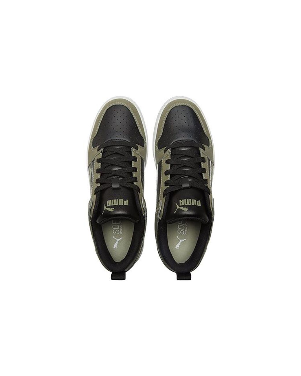 PUMA Brown Rebound Layup Locamo Casual Sneakers for men