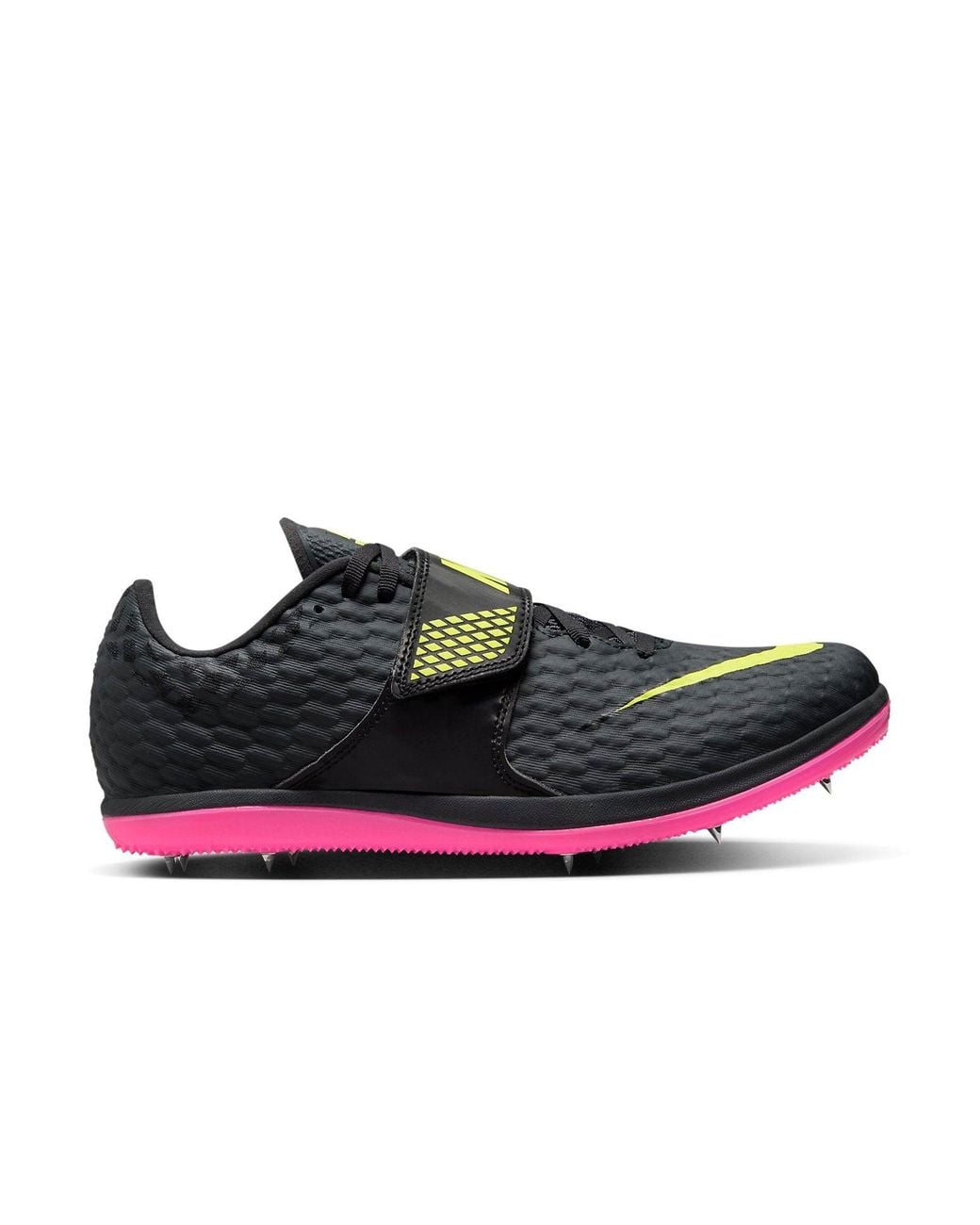 Nike Black High Jump Elite 'Anthracite Light Lemon Twist' for men