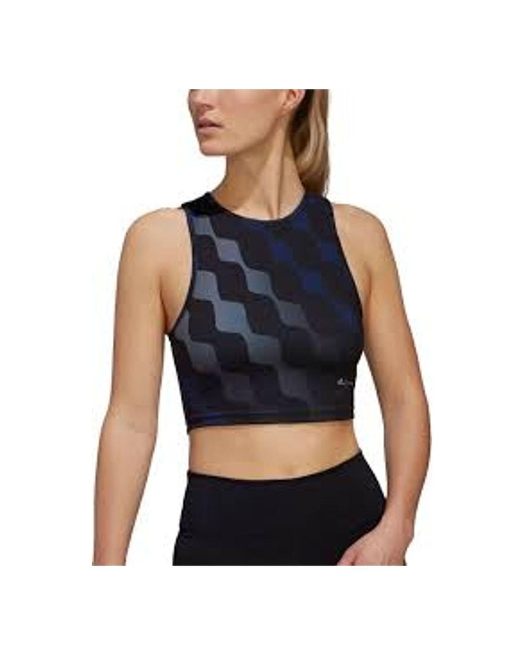 Adidas Blue (Wmns) X Marimekko Train Icons Print Tank Top