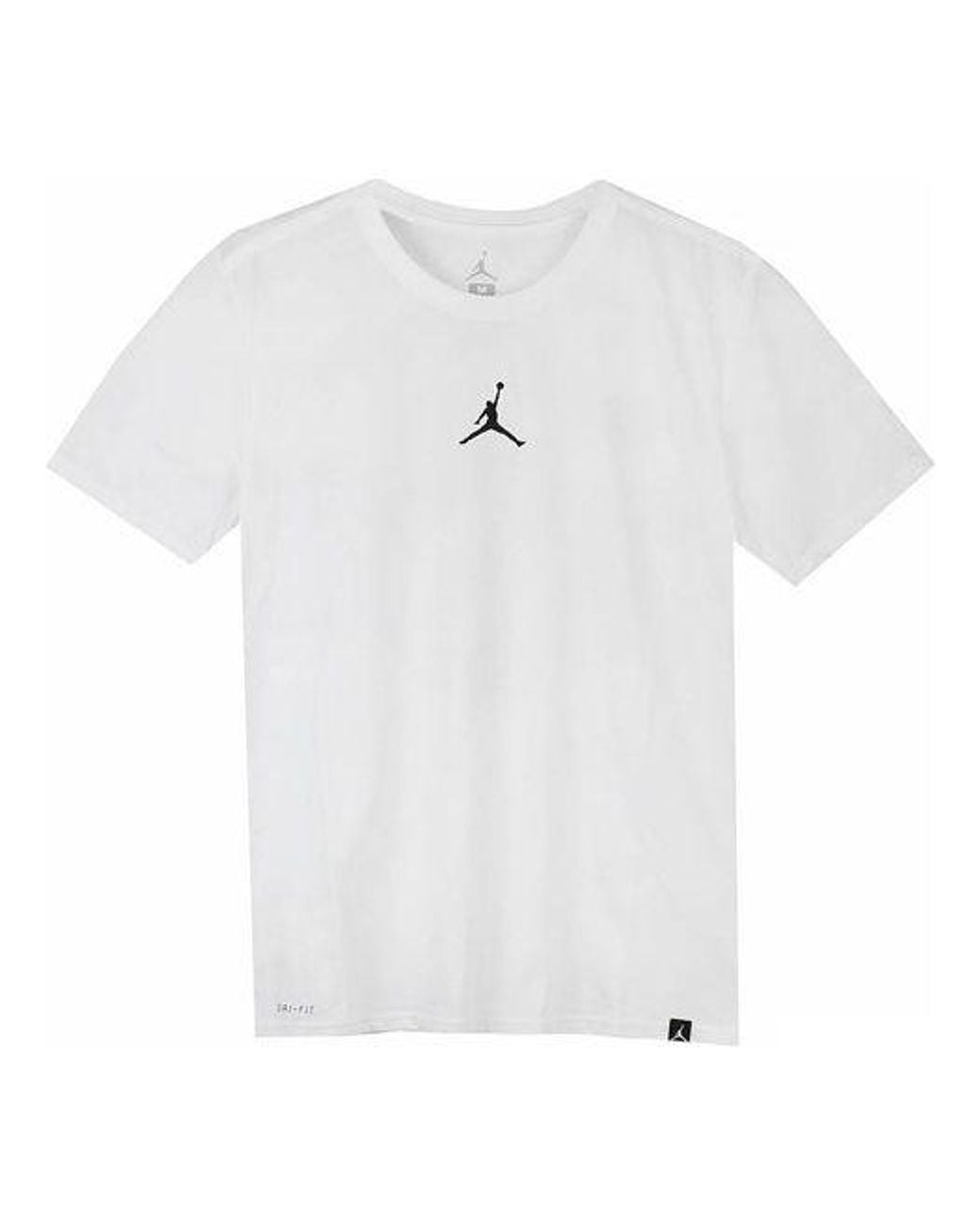 Nike White Iconic Quick Dry Training Sports Short Sleeve for men