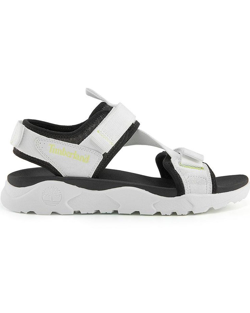 Timberland White Ripcord Double-Strap Sandals for men