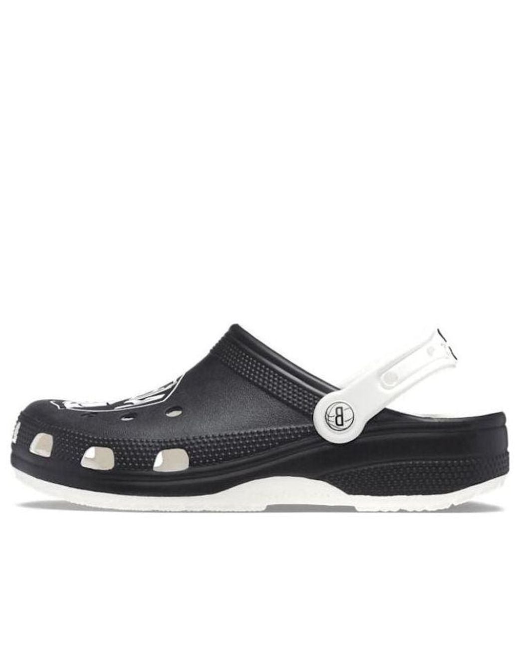 CROCSTM Black Brooklyn Nets Classic Clogs for men