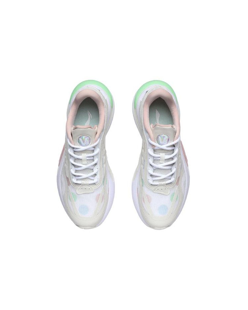 Li-ning White (Wmns) V8 'Pearl'