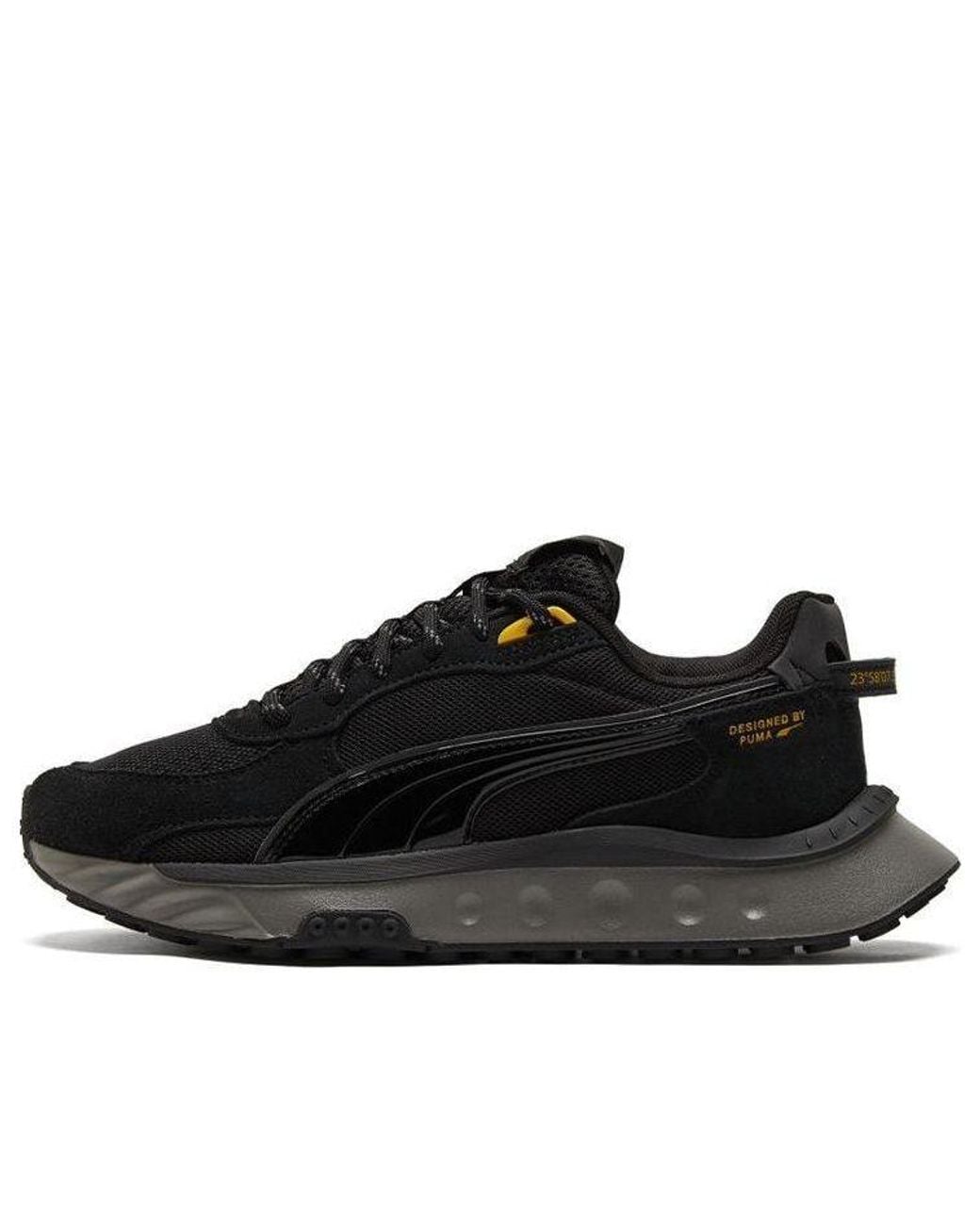 PUMA Black Neymar Jr. X Wild Rider Castlerock' for men
