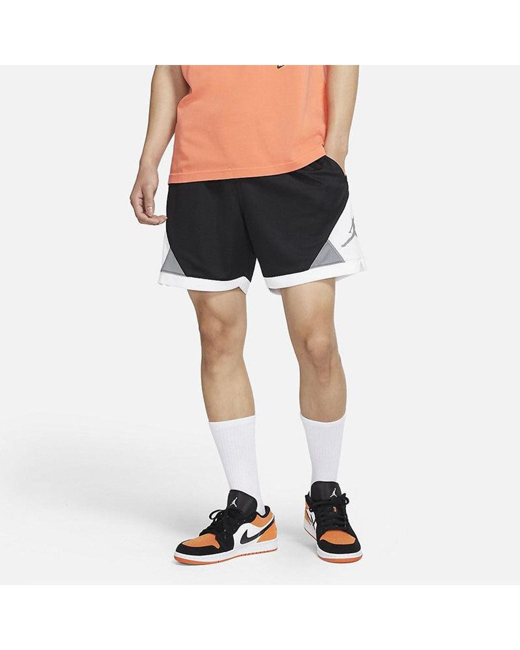 Nike Black Air Jordan Dri-Fit Air Diamond Shorts for men