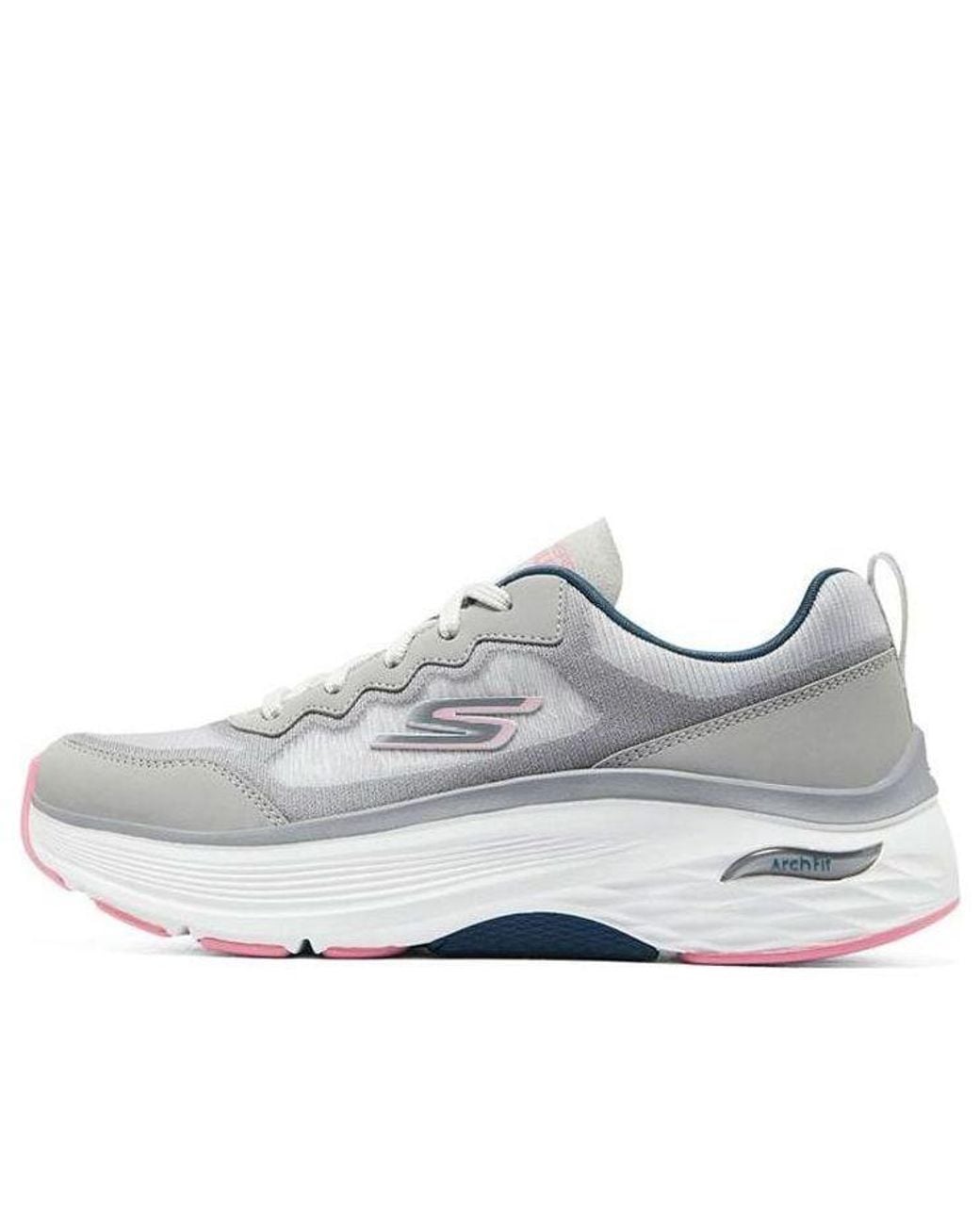 Skechers Gray (Wmns) Max Cushioning Arch Fit