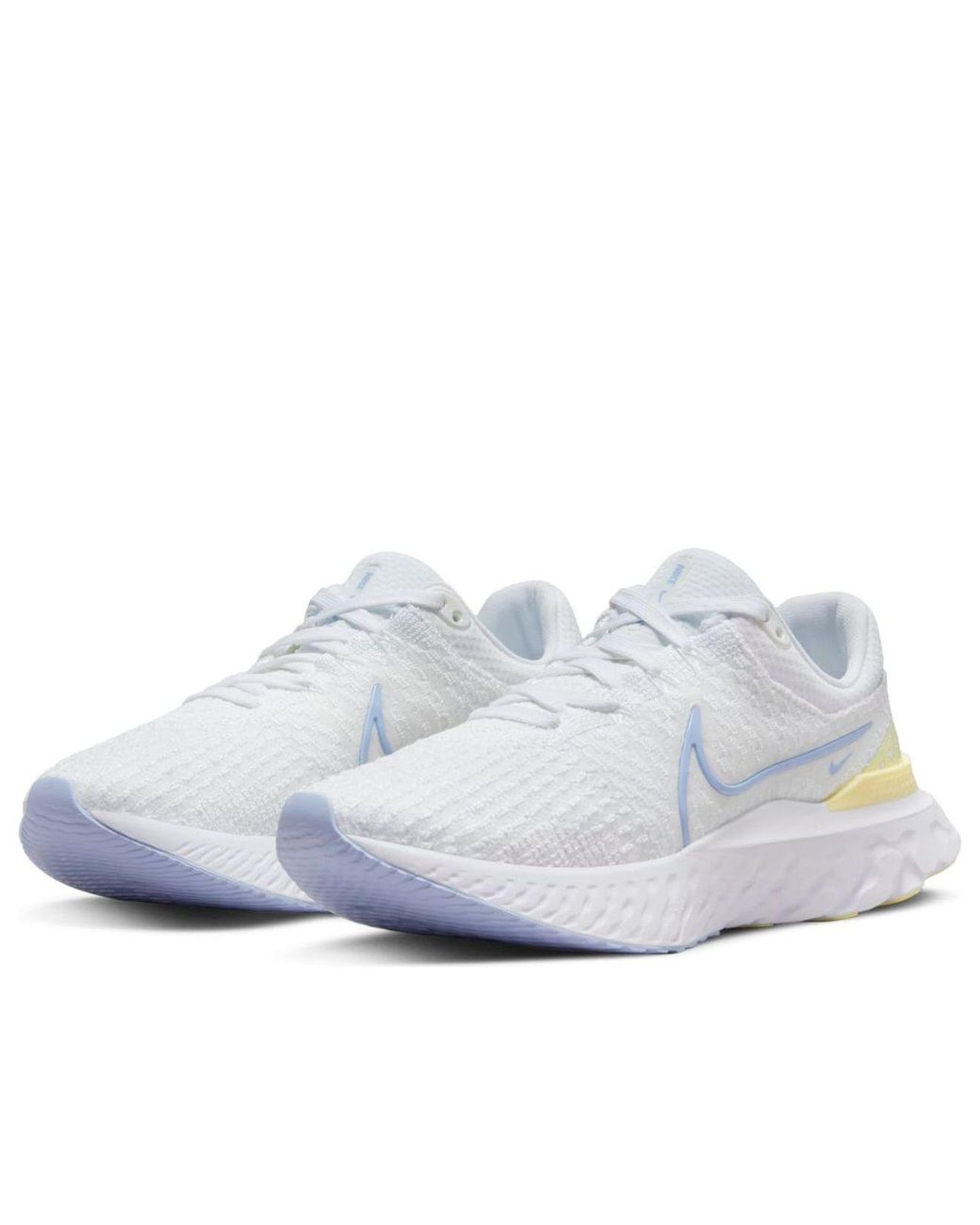 Nike White (Wmns) React Infinity Run Flyknit 3 Light Marine'