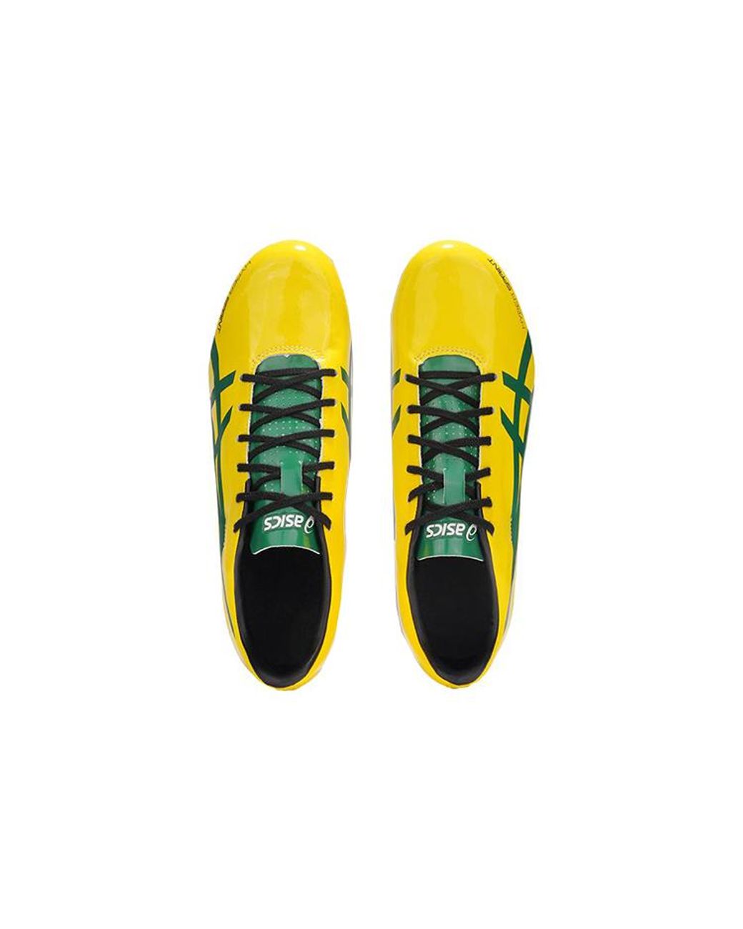Asics Yellow Hyper Sprint 7 Running Shoes for men