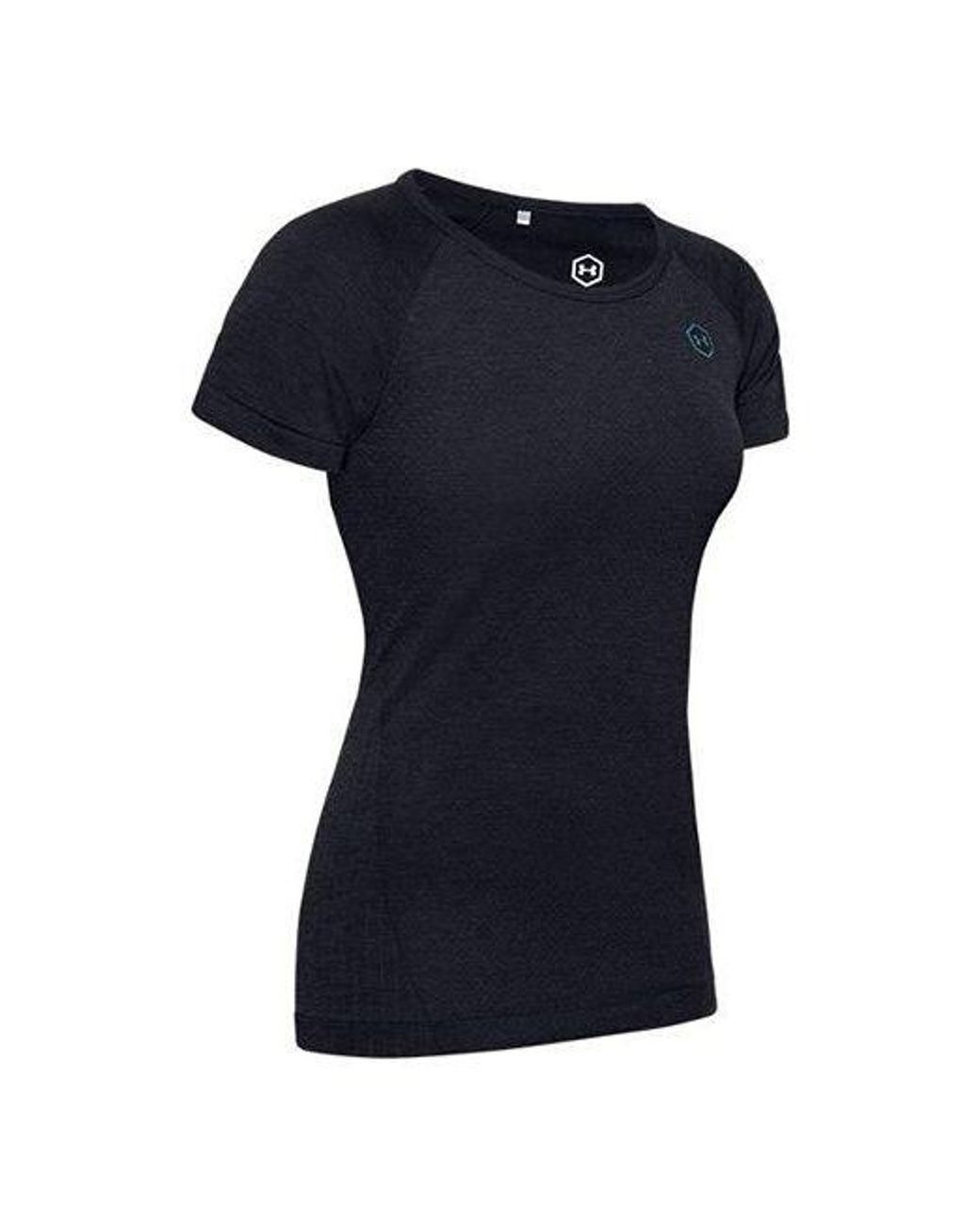 Under Armour Blue (Wmns) Rush Seamless Short Sleeve