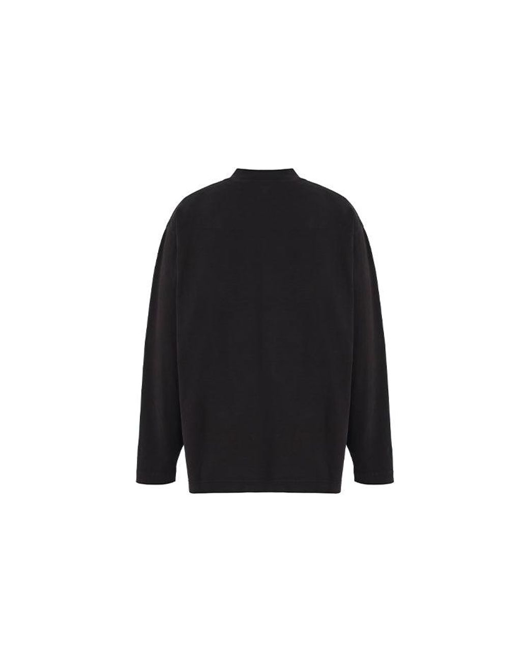 Yeezy Gap Black Logo Longsleeve T-Shirt for men