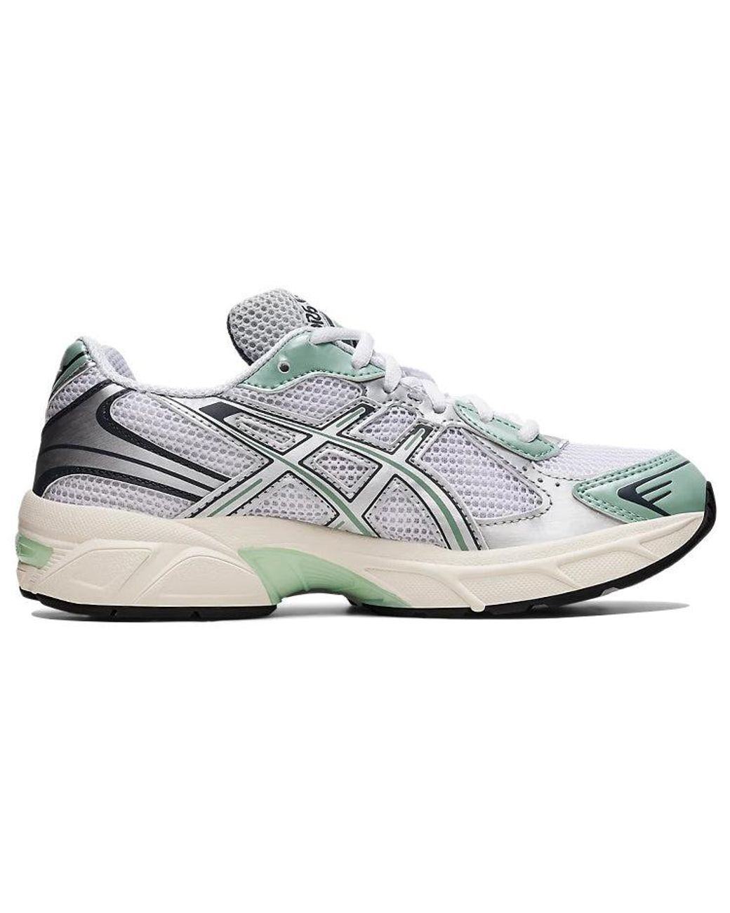 Asics White X Naked Gel-1130 Mint' for men