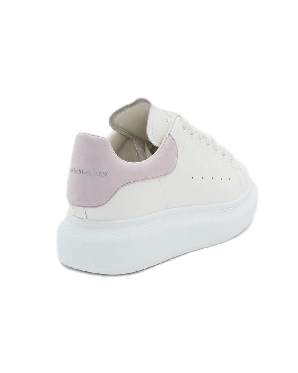 McQueen White (Wmns) Oversized Sneaker Lilac'
