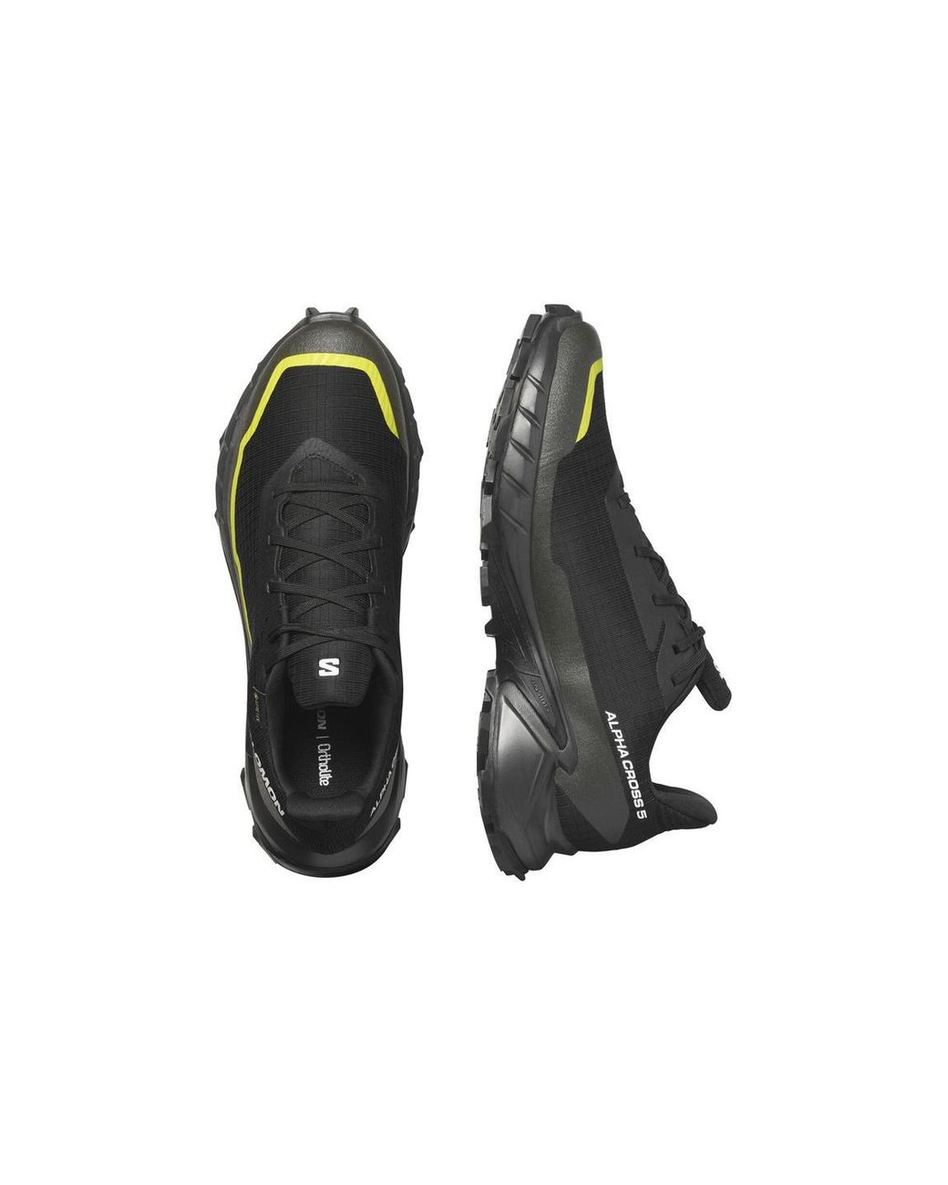 Salomon Black Alphacross 5 Gtx for men