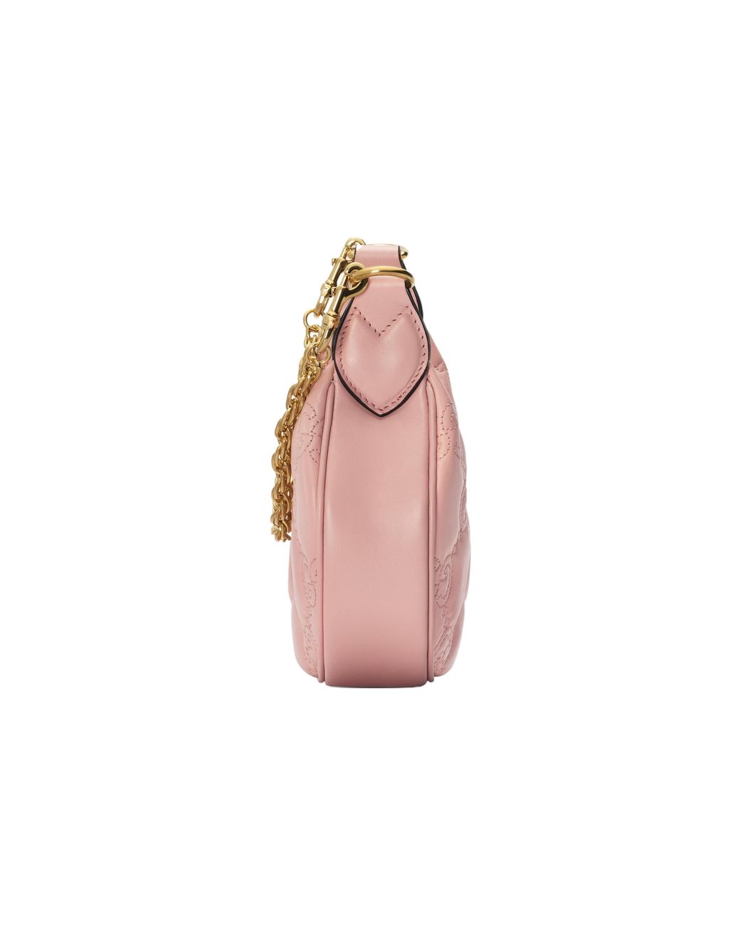 Gucci Pink GG Matelassé Mini Shoulder Bag