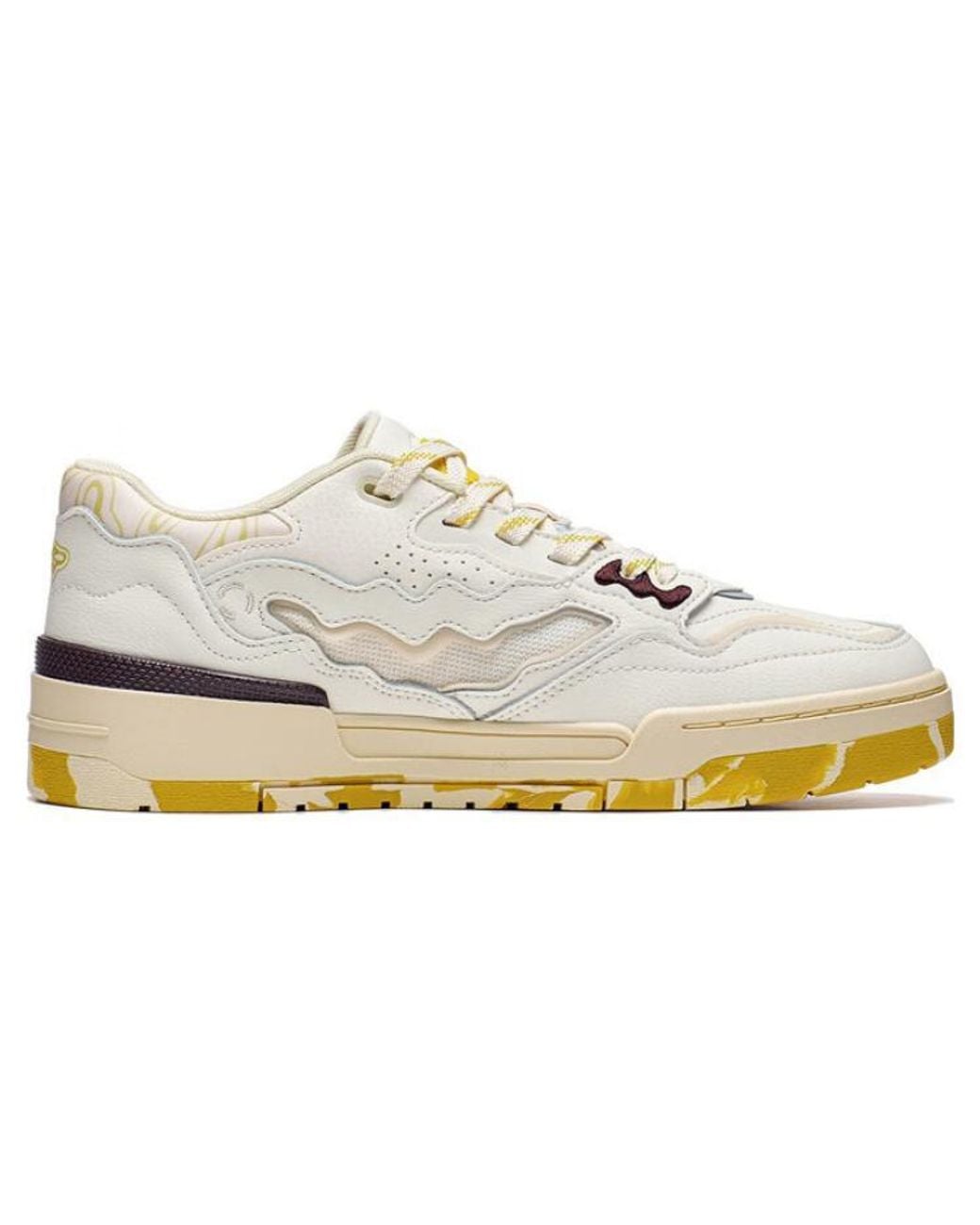Li-ning White 001 Btc Prm Comfy Shoes for men