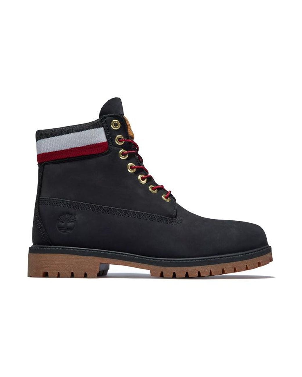 Timberland Black 6 Inch Heritage Cupsole Boot Nubuck With' for men