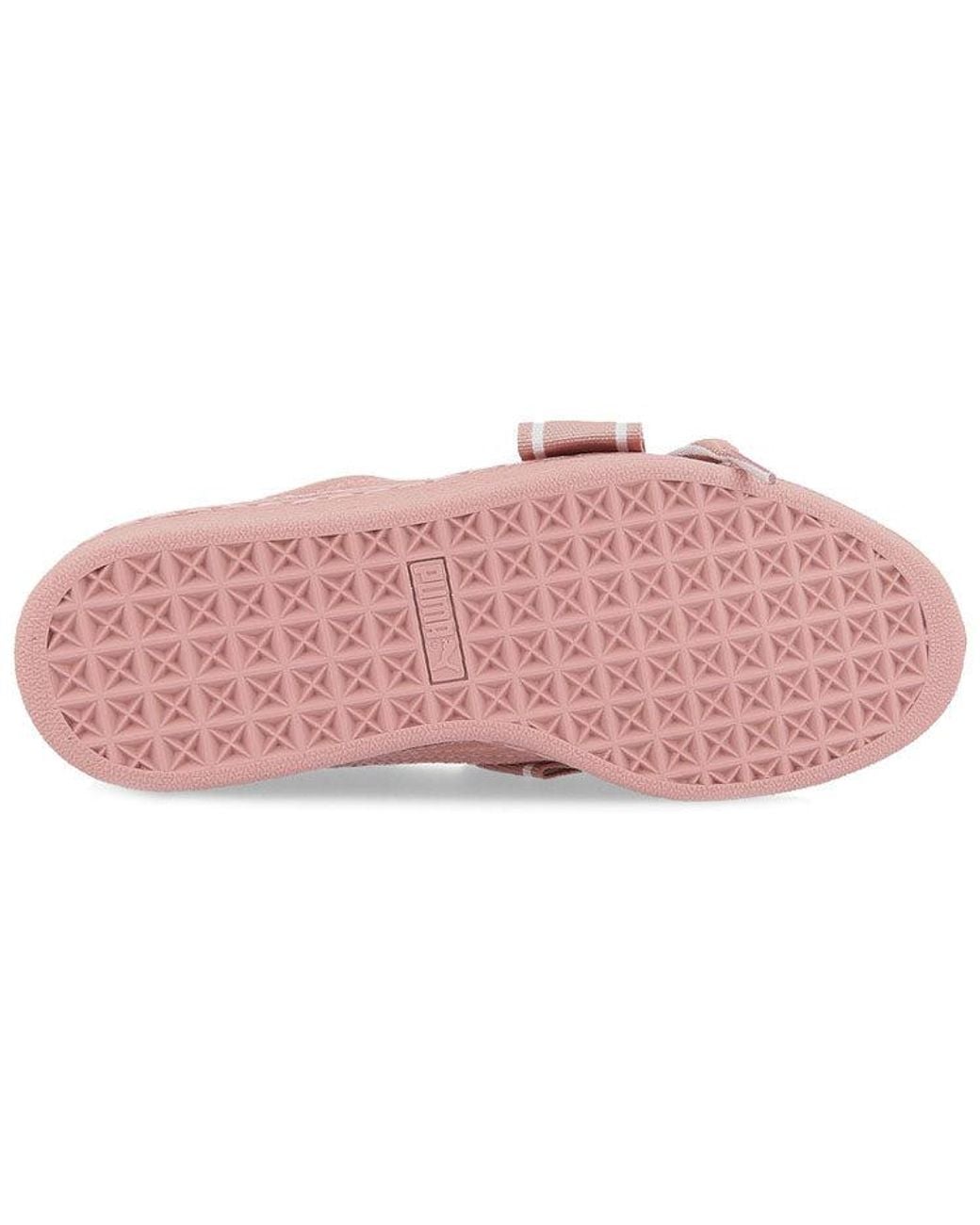 PUMA Pink (Wmns) Suede Heart Satin Ii Cameo