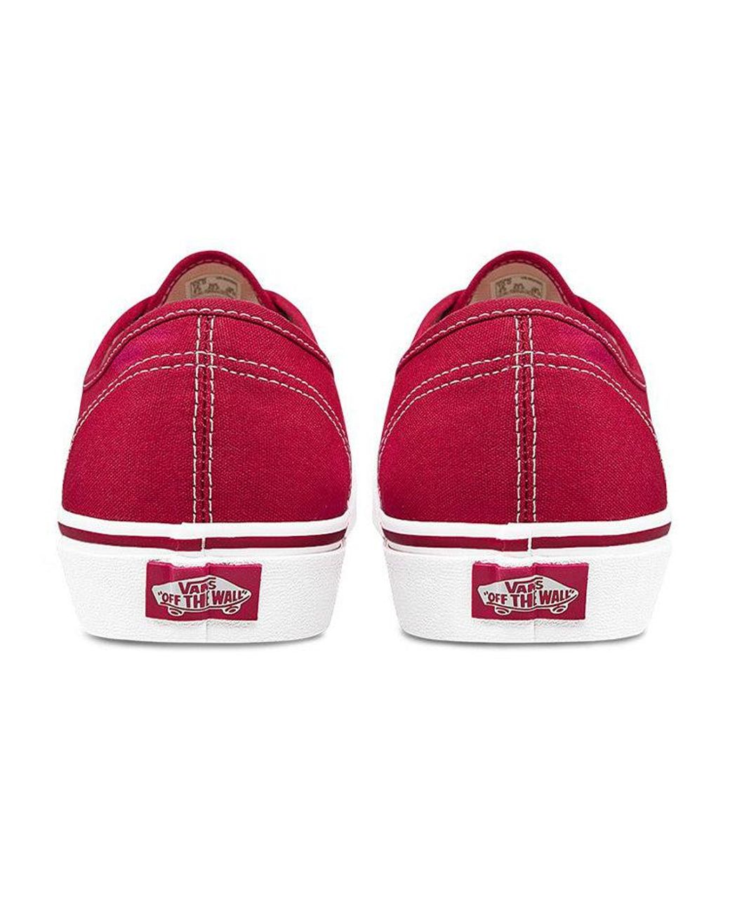 Vans Red Authentic for men