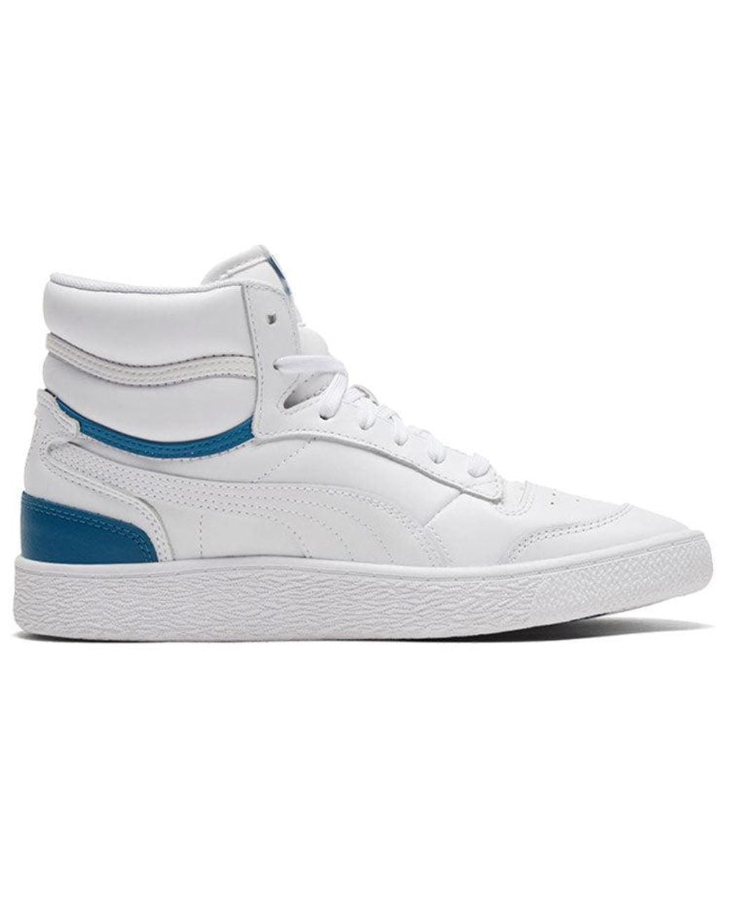 PUMA White Ralph Sampson Mid Digi' for men