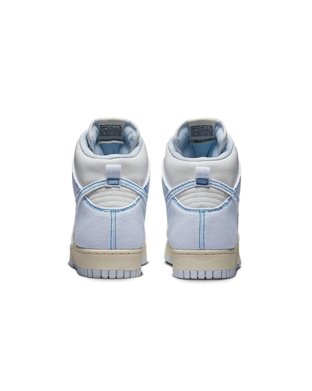 Nike Blue Dunk High 1985 Denim' for men