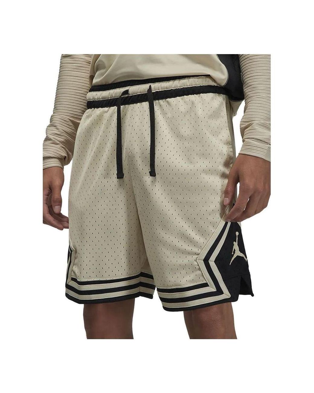 Nike Green Sport Dri-Fit Diamond Shorts for men
