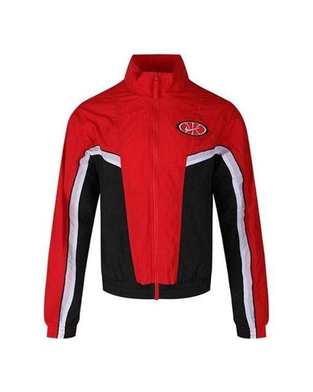 Nike Red Throwback Basketball Jacket for men