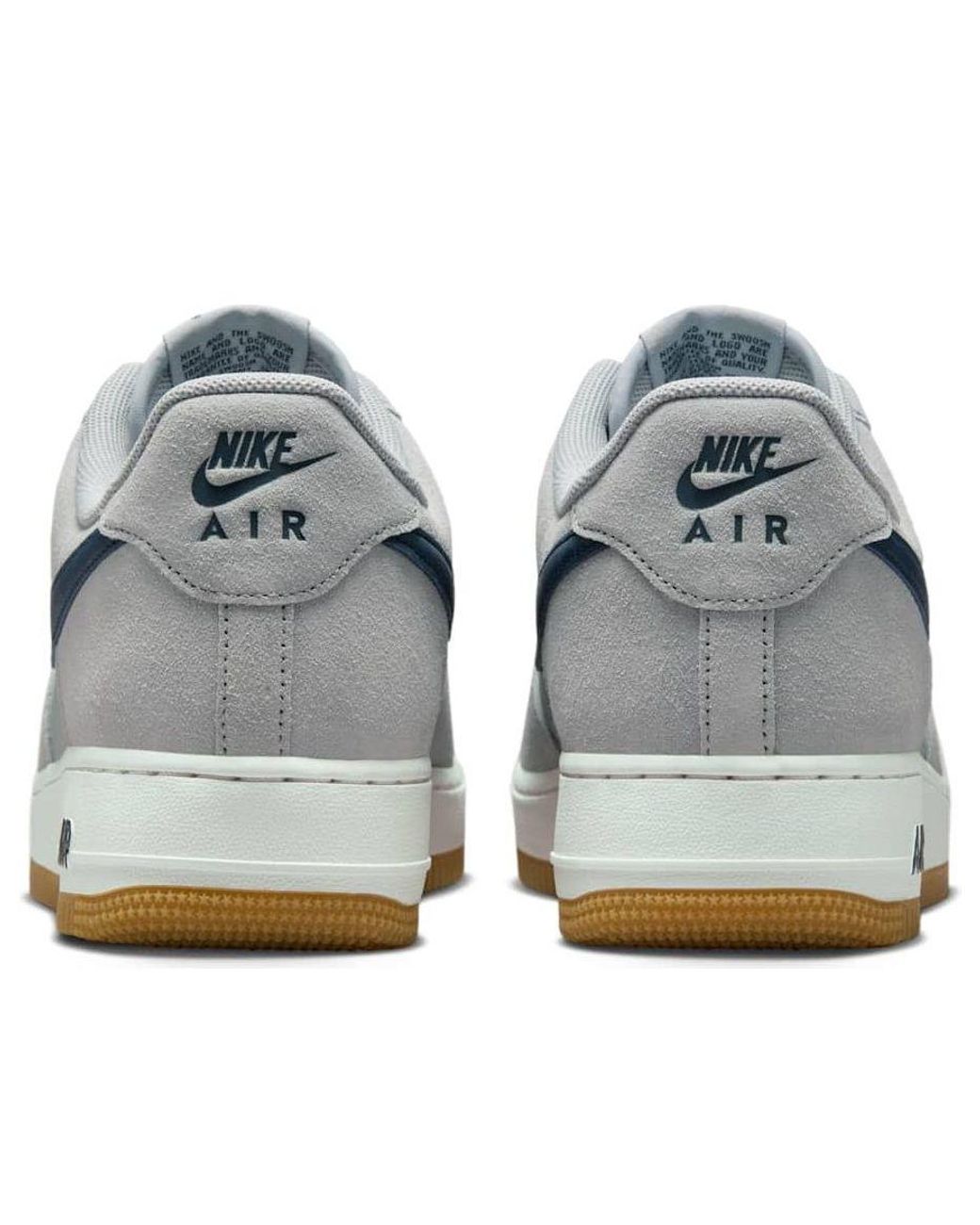 Nike Blue Air Force 1 '07 Lv8 'Light Smoke Armory' for men