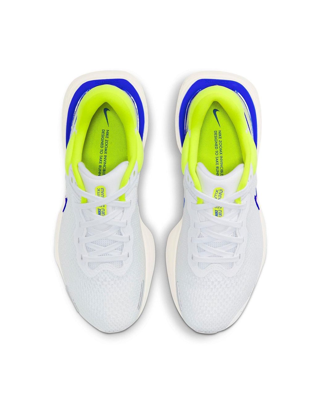 Nike Blue Zoomx Invincible Run Flyknit Cyber' for men