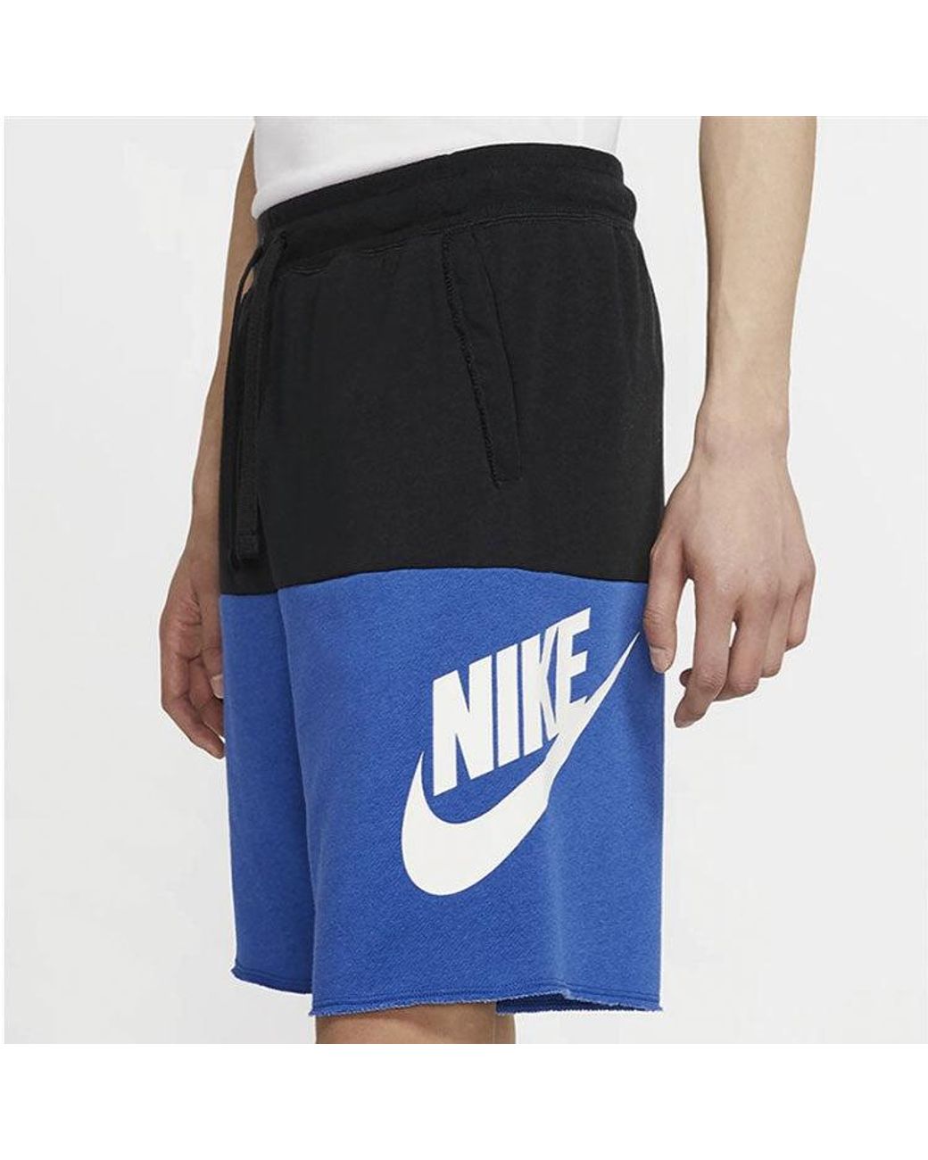 Nike Blue Sportswear Alumni Shorts for men