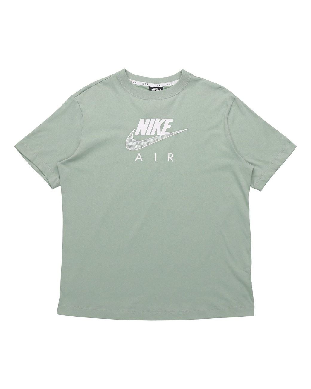 Nike Green (Wmns) Air Logo Casual Sports Short Sleeve