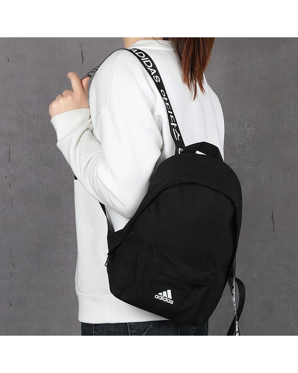 Adidas Blue Classic Sportswear Backpack for men