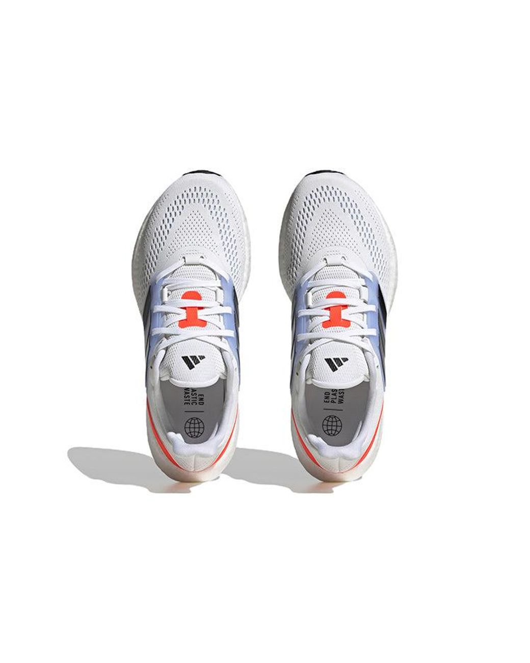 Adidas White Pure Boost 22 Shoes Dawn Solar' for men