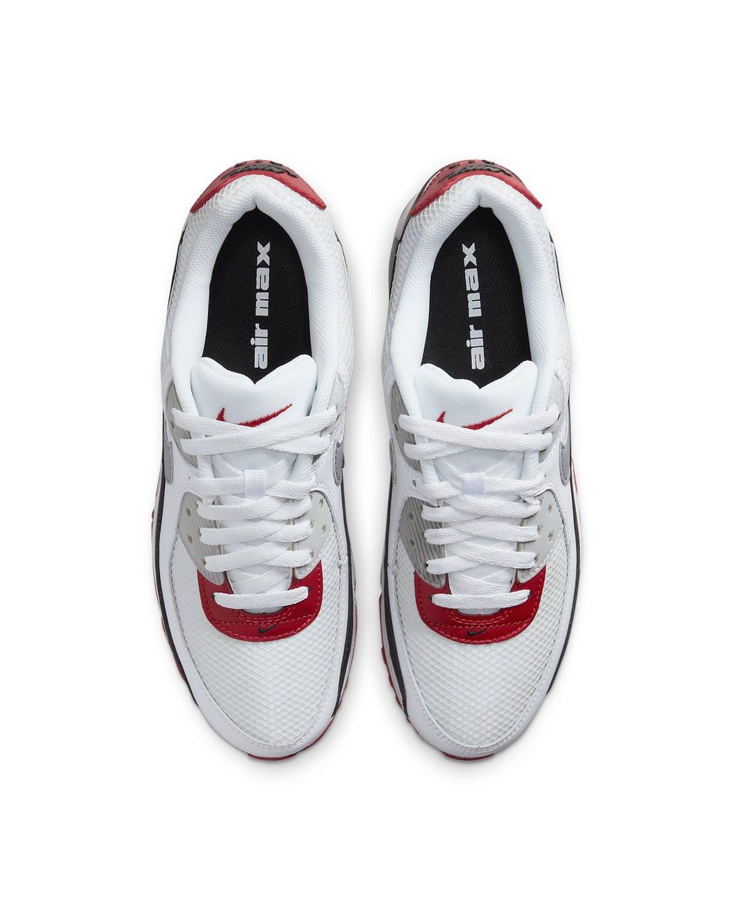 Nike Air Max 0 Low Tops Retro White Red for men