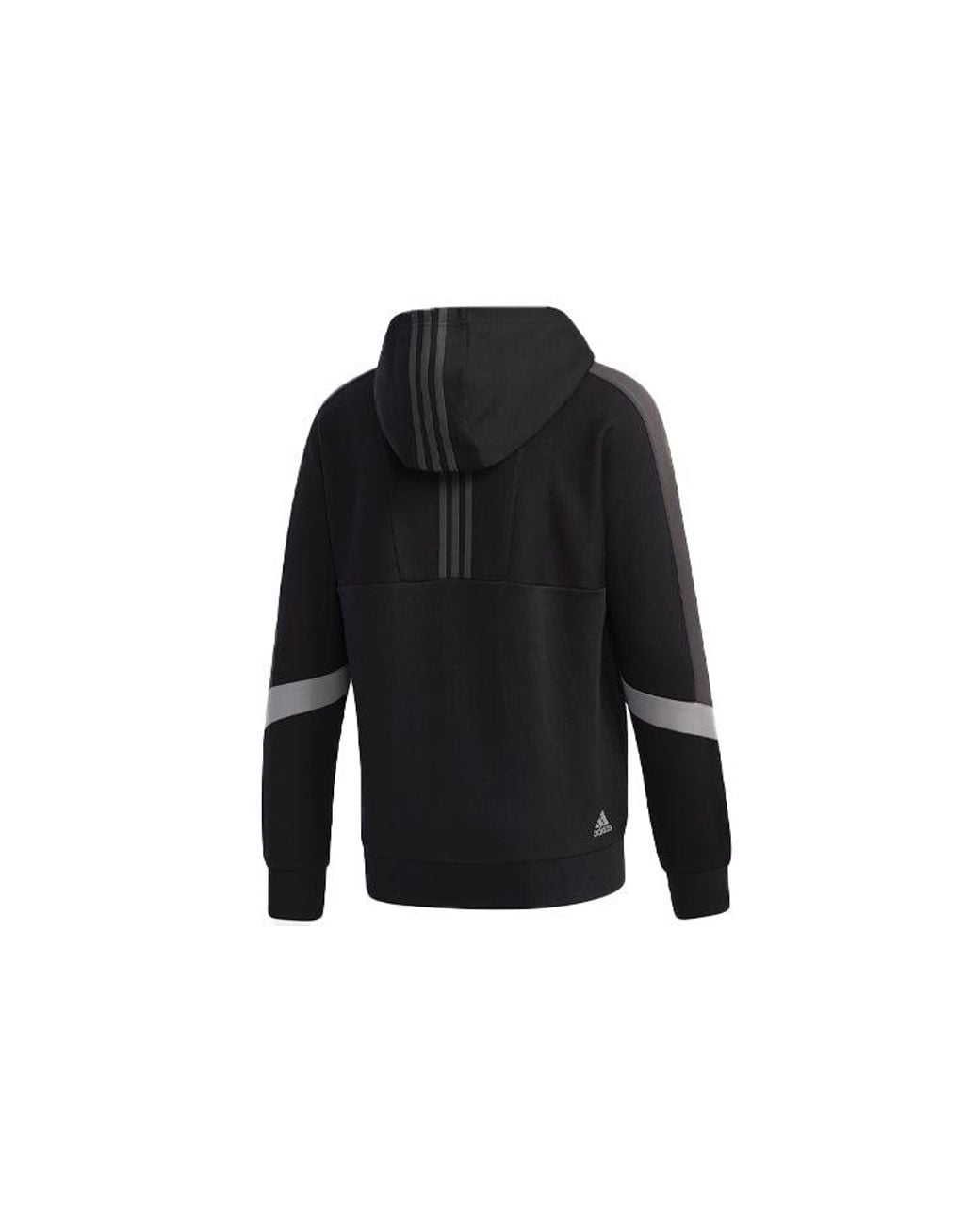 Adidas Blue Colorblock Athleisure Casual Sports Hooded Jacket for men