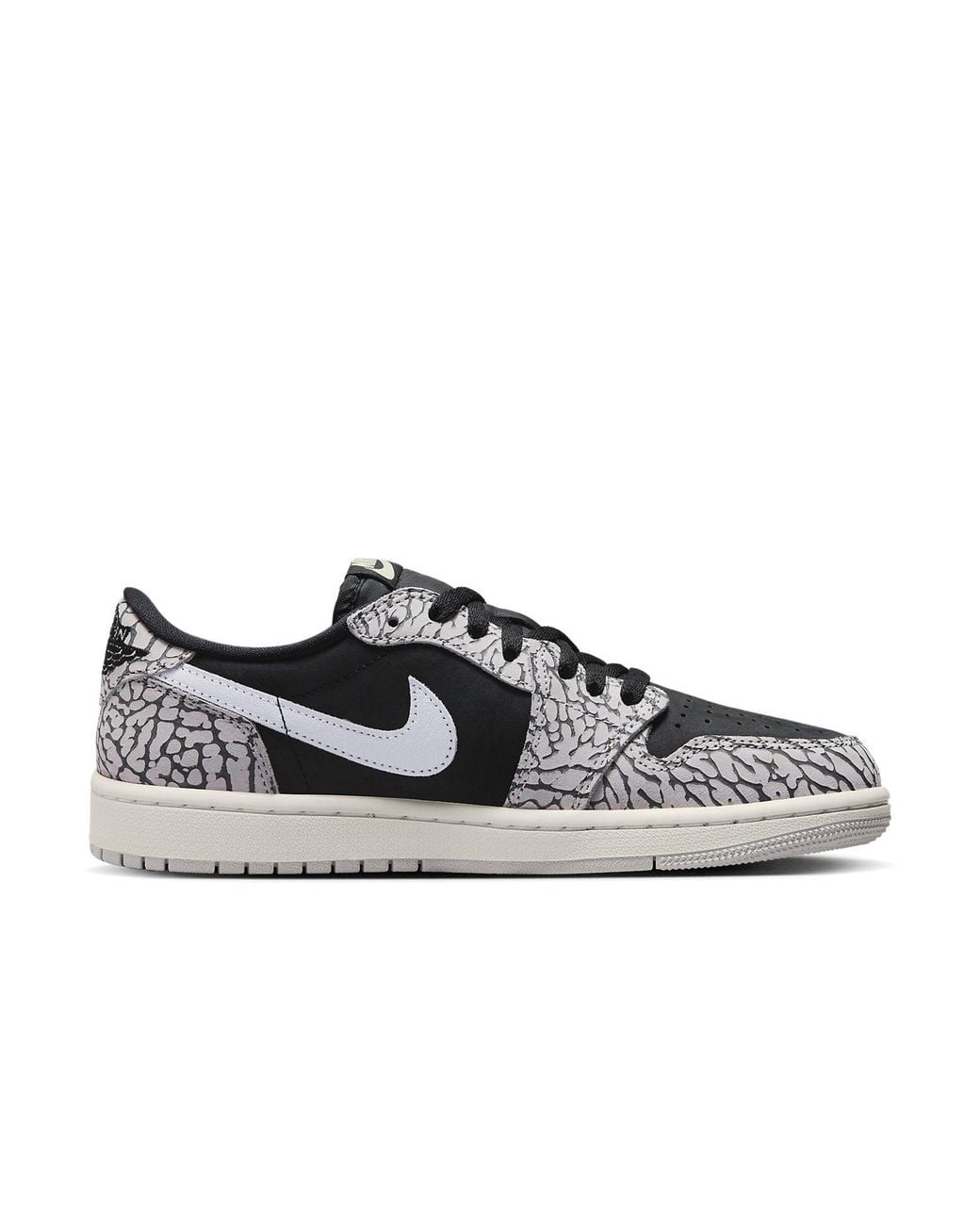 Nike Black (Wmns) 1 Retro Low Og Cement'