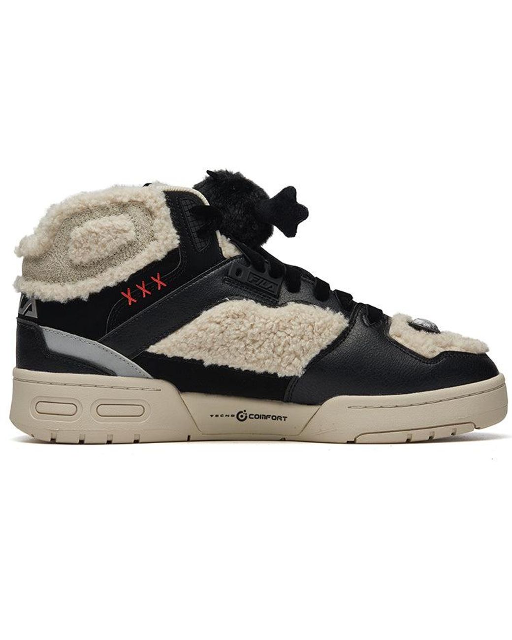 Fila Black Teratac Skate Shoes for men