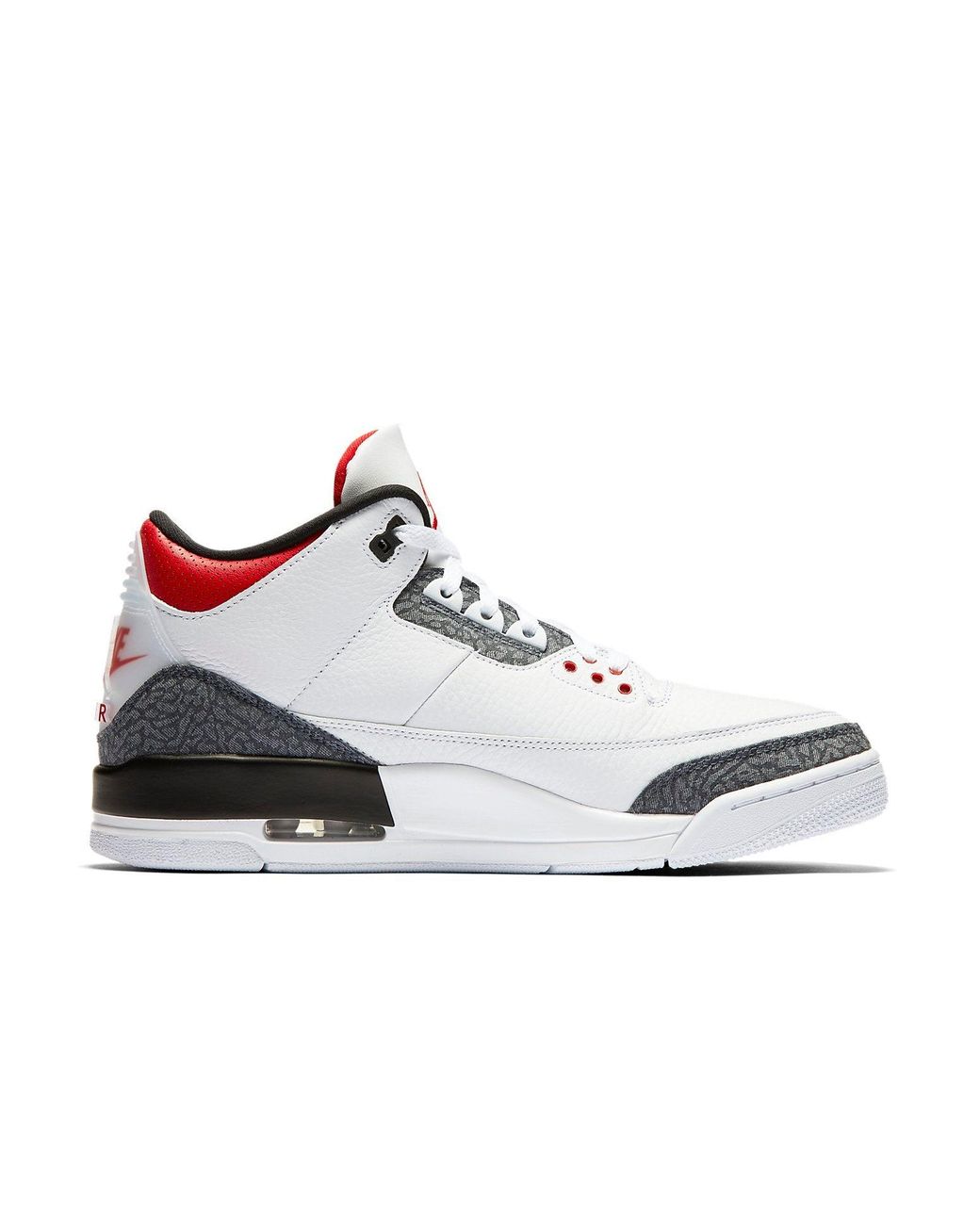 Nike White 3 Retro Denim Se 'Fire' for men